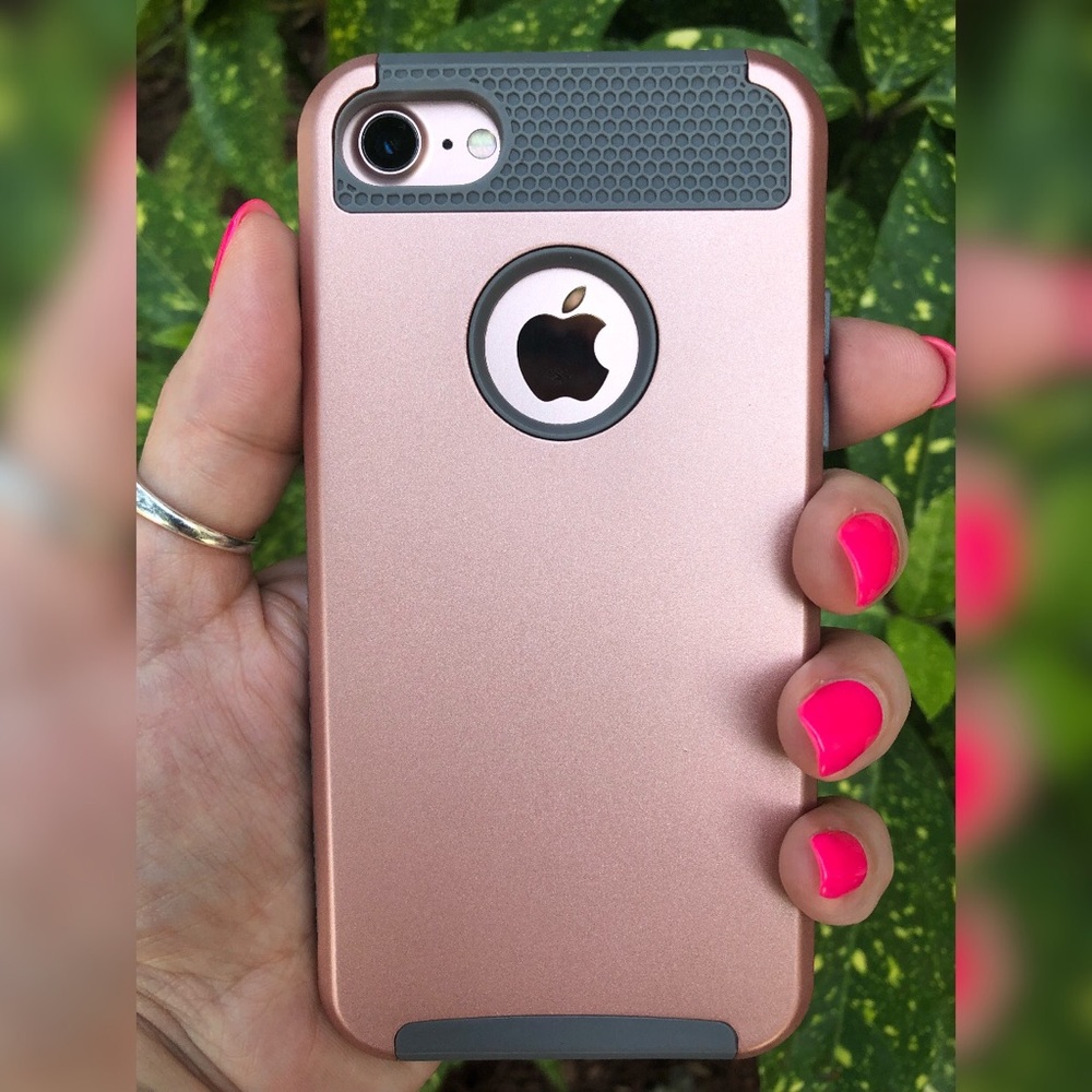iPhone Rose Hybrid Case
